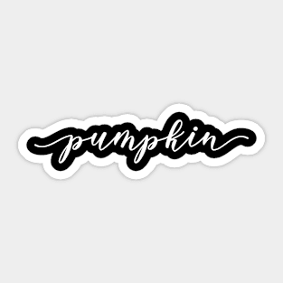 Pumpkin - Family Sticker